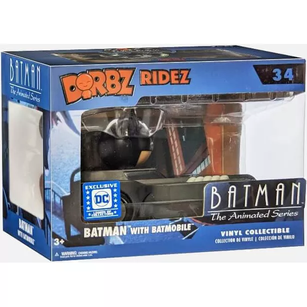 Batman with Batmobile Box