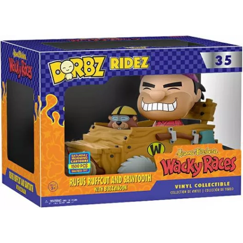 Funko Pop! Rufus Ruffcut and Sawtooth with Buzzwagon #35 Box