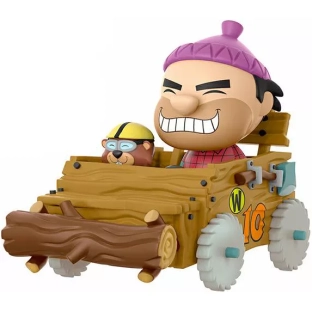 Rufus Ruffcut and Sawtooth with Buzzwagon