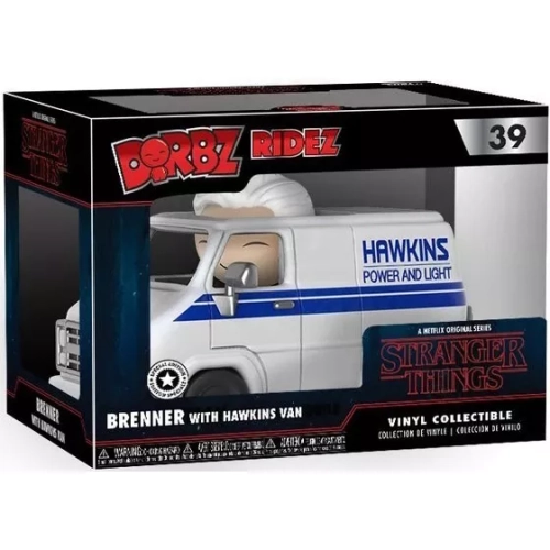 Funko Pop! Brenner with Hawkins Van #39 A Netflix Original Series Stranger Things Box