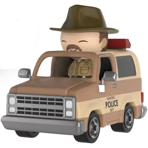 Funko Pop! Hopper with Sheriff Deputy Truck #40 A Netflix Original Series Stranger Things