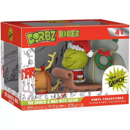 Funko Pop! The Grinch & Max with Seigh #41 The Grinch Dr. Seuss Box