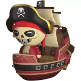 #44  Jolly Roger with Pirate Ship - Collectible Figure