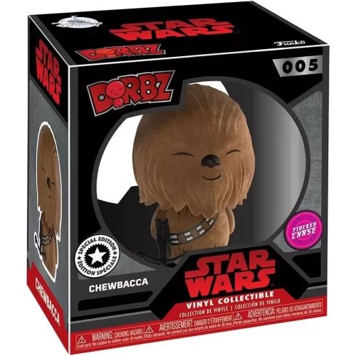 Funko Pop! Chewbacca #05 Chase Flocked Star Wars Dorbz Star Wars Box