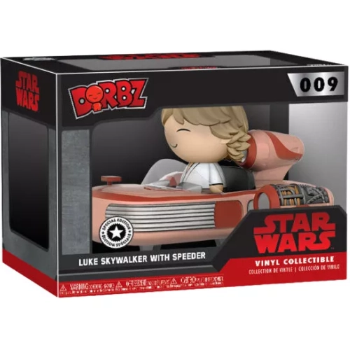 Funko Pop! Luke Skywalker with Speeder #09 Star Wars Box