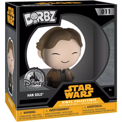 Funko Pop! Han Solo #11 Star Wars Dorbz Star Wars Vinyl Figure Box