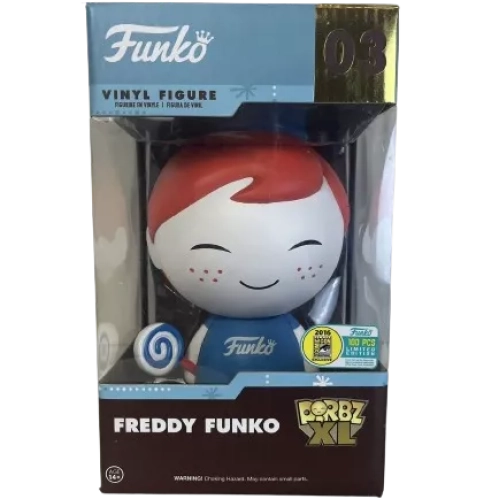 Funko Pop! Freddy Funko #03 Lollipop Dorbz XL Vinyl Figure Box
