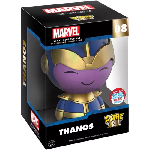 Funko Pop! Thanos #08 Marvel Dorbz XL Vinyl Figure Box
