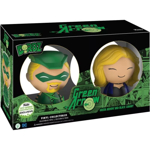 Funko Pop! Black Canary 2 Pack Green Arrow Dorbz Vinyl Figure Box