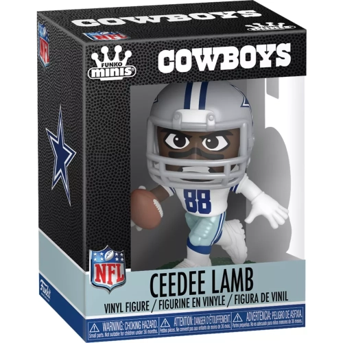 Funko Pop! CeeDee Lamb Minis Assortment Dallas Cowboys Box