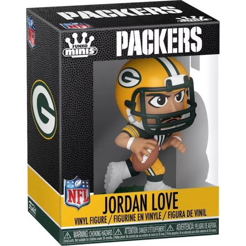 Funko Pop! Jordan Love Minis Assortment Green Bay Packers Box