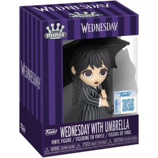 Wednesday Addams with Umbrella