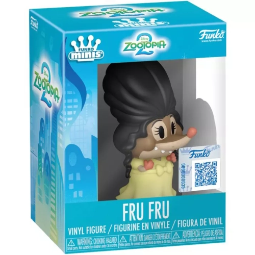 Funko Pop! Fru Fru Minis Assortment Disney Zootopia 2 Box