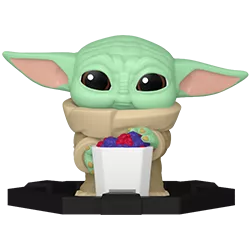 Grogu with Snacks