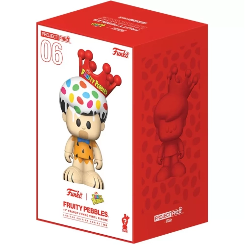 Funko Pop! Cocoa Pebbles #06 Chase Project Fred Vinyl Figure Box