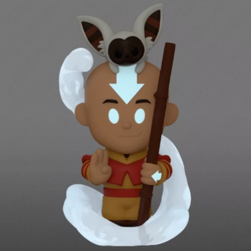 Funko Pop! Aang 6-Pack Chase Glows in the Dark Nickelodeon Avatar The Last Airbender