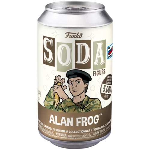 Funko Pop! Alan Frog Soda Canister Chase Vinyl Figure Box