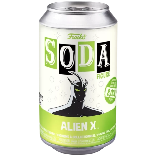 Funko Pop! Alien X Soda Canister Chase Ben 10 Alien Force Box