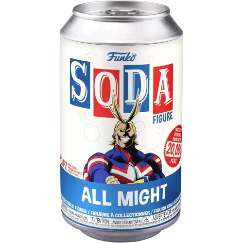 Funko Pop! All Might Soda Canister My Hero Academia Box