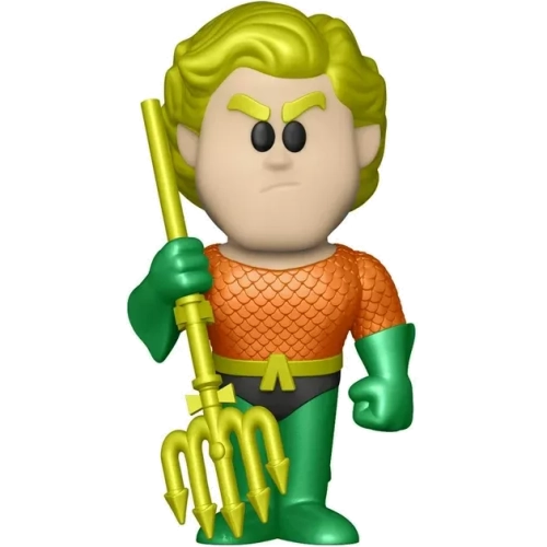 Funko Pop! Aquaman Soda Canister Chase Metallic Vinyl Figure