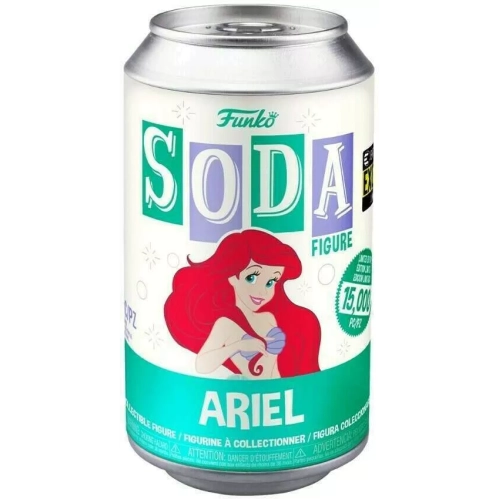 Funko Pop! Ariel Soda Canister Blue Chase Disney The Little Mermaid Box