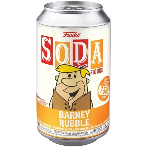 Funko Pop! Barney Rubble Soda Canister Blue Hair Chase Box