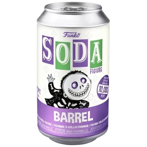 Funko Pop! Barrel Soda Canister Disney Tim Burton's The Nightmare Before Christmas Box