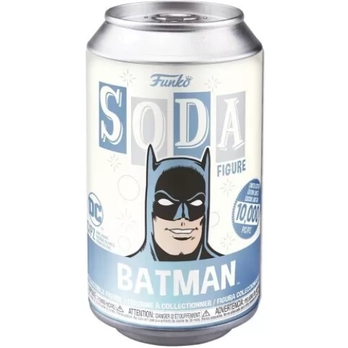 Funko Pop! Batman Soda Canister Gold Chase Batman (Bruce Wayne) Box