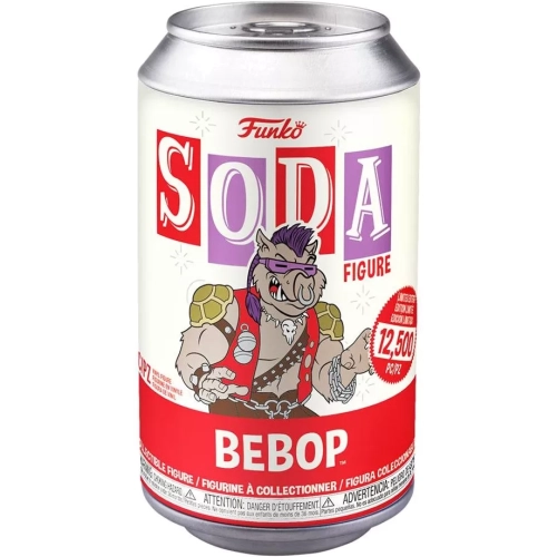 Funko Pop! Bebop Soda Canister Orange Chase Nickelodeon Teenage Mutant Ninja Turtles Box