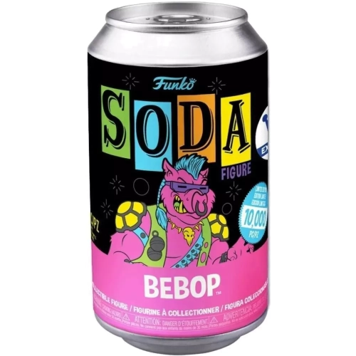 Funko Pop! Bebop 6-Pack Chase Blacklight Nickelodeon Teenage Mutant Ninja Turtles Box