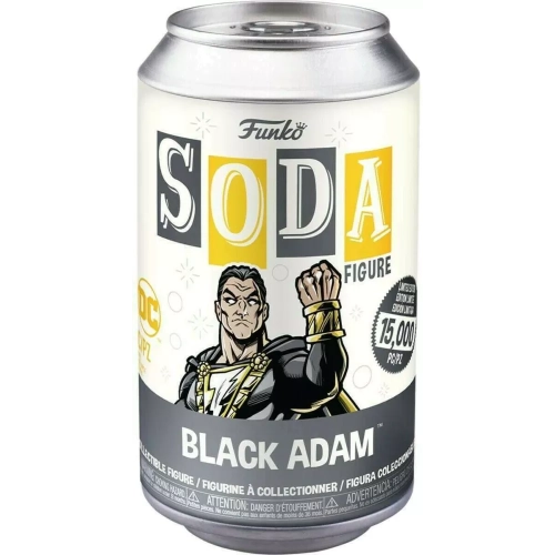 Funko Pop! Black Adam Soda Canister Chase Glows in the Dark Box