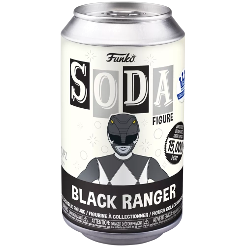 Funko Pop! Black Ranger 6-Pack Mighty Morphin Power Rangers Box