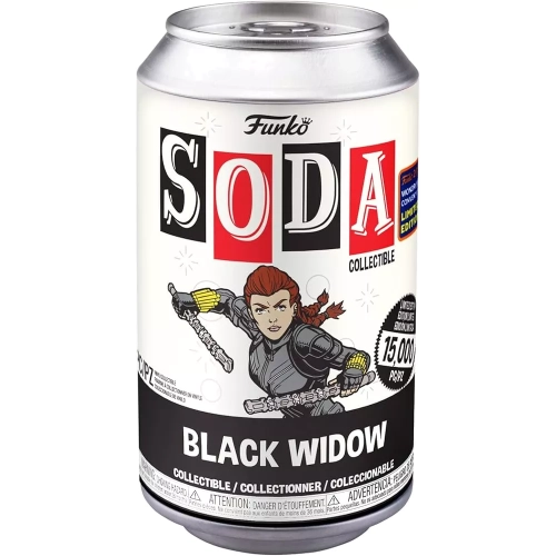 Funko Pop! Black Widow Soda Canister Vinyl Figure Box