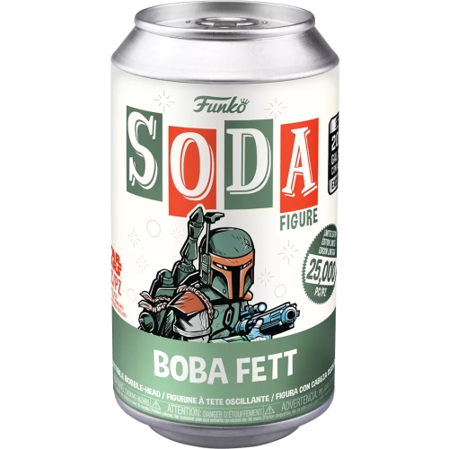 Funko Pop! Boba Fett Soda Canister Comic Chase Glows in the Dark Box