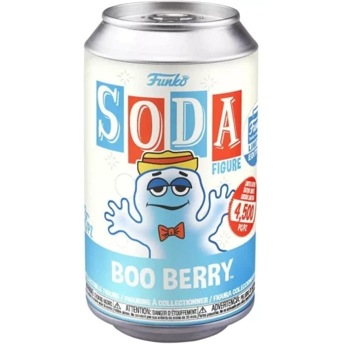Funko Pop! Boo Berry Soda Canister Boo-Berry Cereal Box