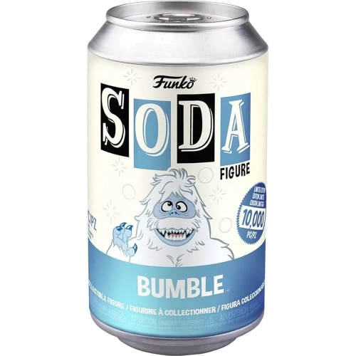Funko Pop! Bumble Soda Canister Chase Glitter Rudolph the Red-Nosed Reindeer Box