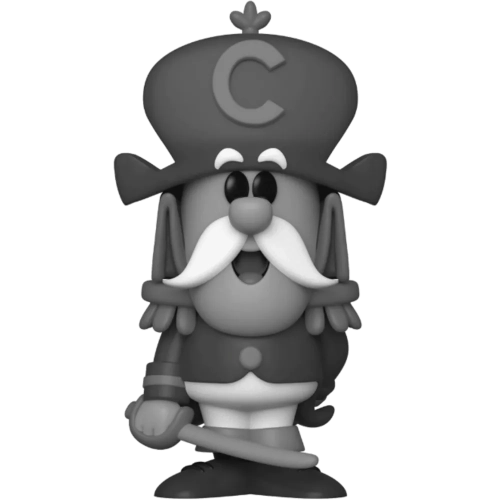Funko Pop! Cap'n Crunch Soda Canister Chase Black and White
