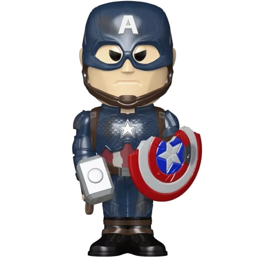 Funko Pop! Captain America Soda Canister Avengers Chase Metallic