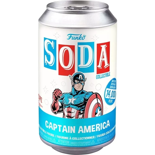 Funko Pop! Captain America Soda Canister Winter Soldier Box