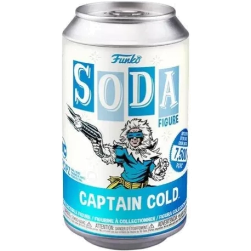 Funko Pop! Captain Cold Soda Canister Captain Cold (Leonard Snart) Box