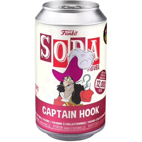 Funko Pop! Captain Hook 6-Pack Disney Peter Pan Soda Box