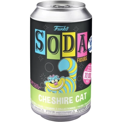 Funko Pop! Cheshire Cat Soda Canister Disney Alice in Wonderland Box