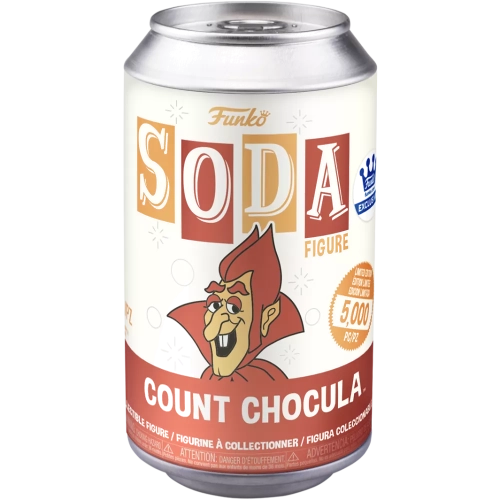 Funko Pop! Count Chocula Soda Canister Metallic Count Chocula Cereal Box