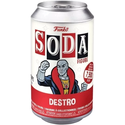 Funko Pop! Destro Soda Canister G.I. Joe Vinyl Figure Box