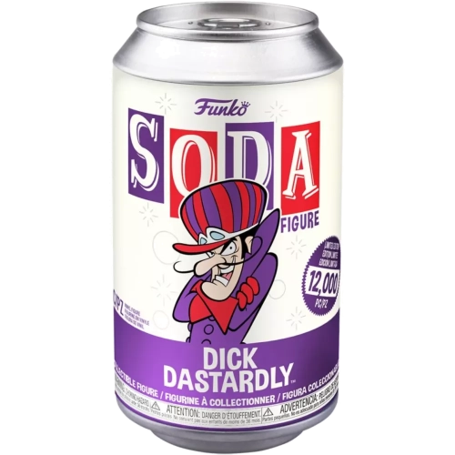 Funko Pop! Dick Dastardly Soda Canister Purple Chase Box