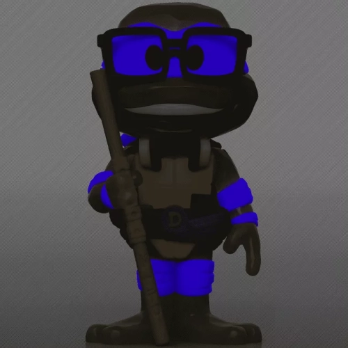 Funko Pop! Donatello Soda Canister Mutant Mayhem Chase Glows in the Dark