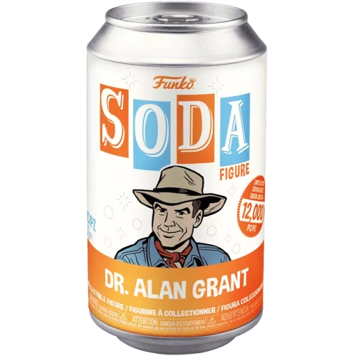Funko Pop! Dr. Alan Grant Soda Canister Jurassic Park Box