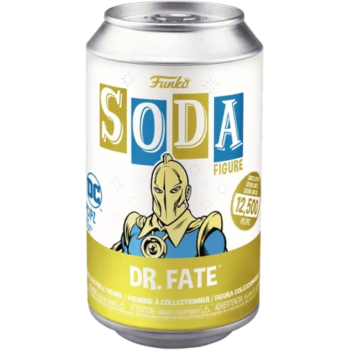 Funko Pop! Dr. Fate Soda Canister Vinyl Figure Box