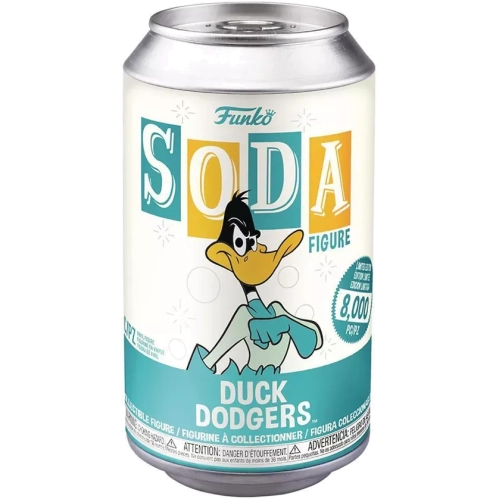 Funko Pop! Duck Dodgers Soda Canister Vinyl Figure Box