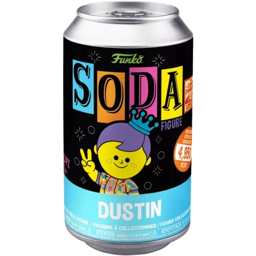 Funko Pop! Freddy Funko as Dustin Soda Canister Blacklight Box